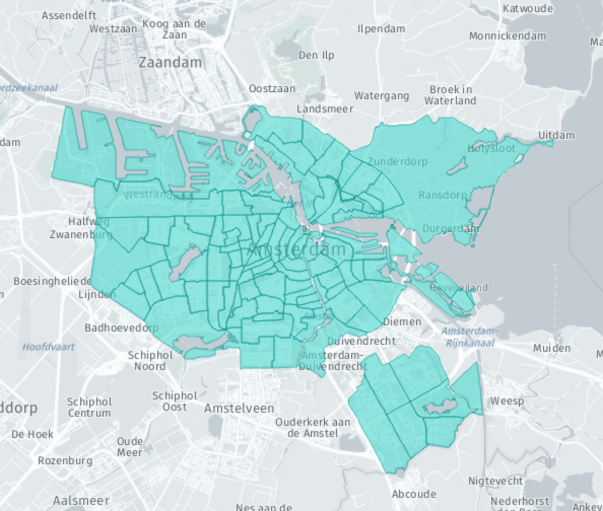 Neighborhood boundaries